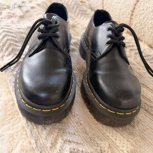 Dr. Martens Black Leather Shoes